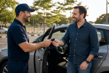 Chaveiro abrindo um carro com ferramentas em Paulo Afonso.